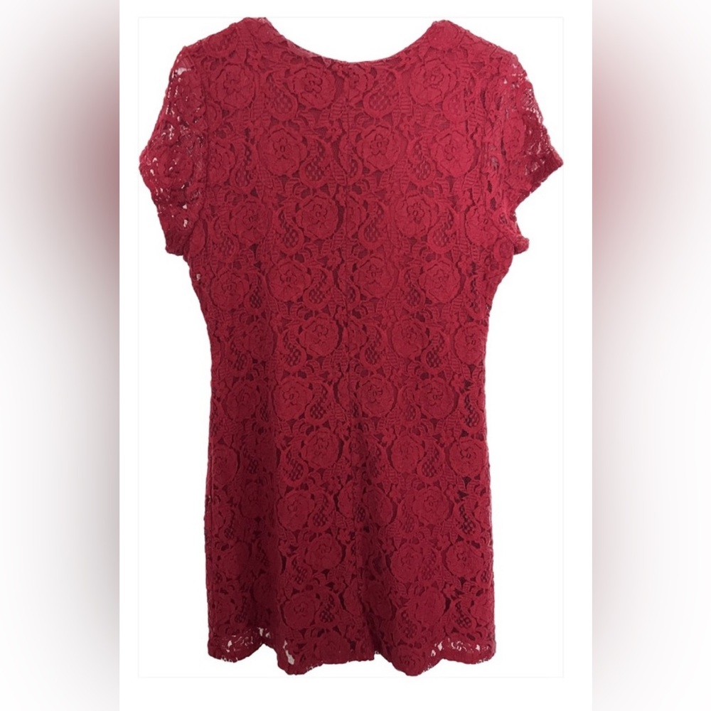 Women’s Red Miss Chevious Dress, XL - Picture 2 of 3